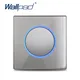 Wallpad 1 2 3 4 Gang Wall Light Switch Crossover Pass Through Grey Glass Curtain Impulse Dimmer 45A