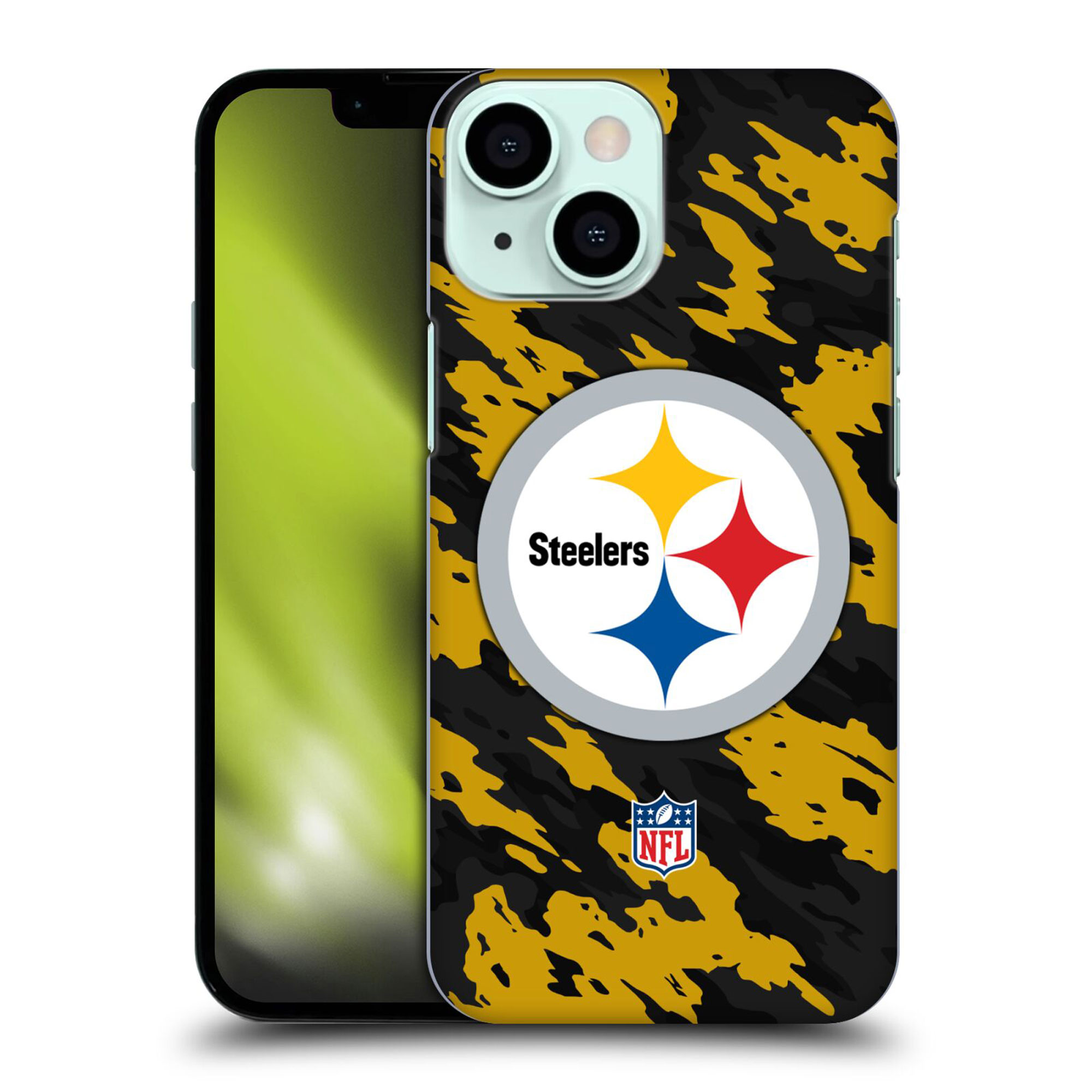 Pittsburgh Steelers Hartschalen-Handyhülle mit Camouflage-Logo - iPhone Image