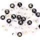 8mm Natural Black White Shell Butterfly Spacer Beads for Jewelry Making DIY Handmade Pendant