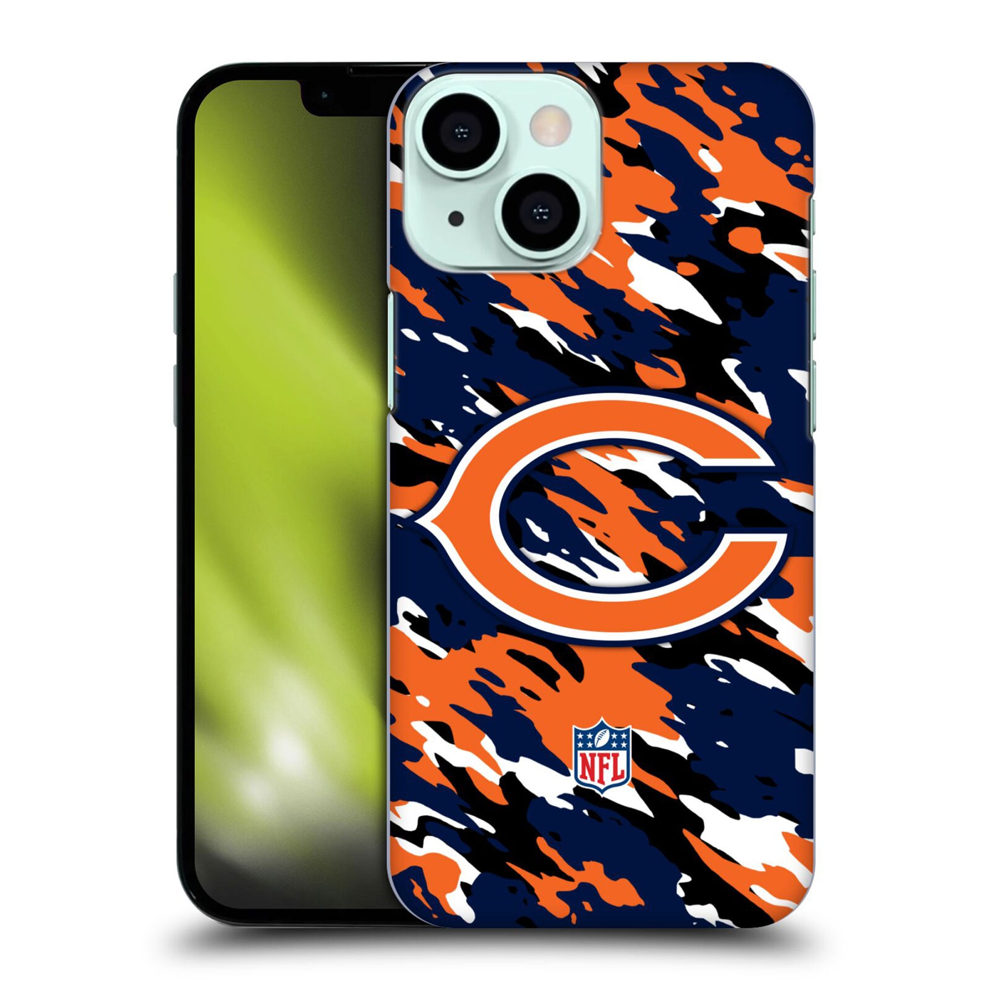 Coque Chicago Bears rigide avec logo camouflage - iPhone