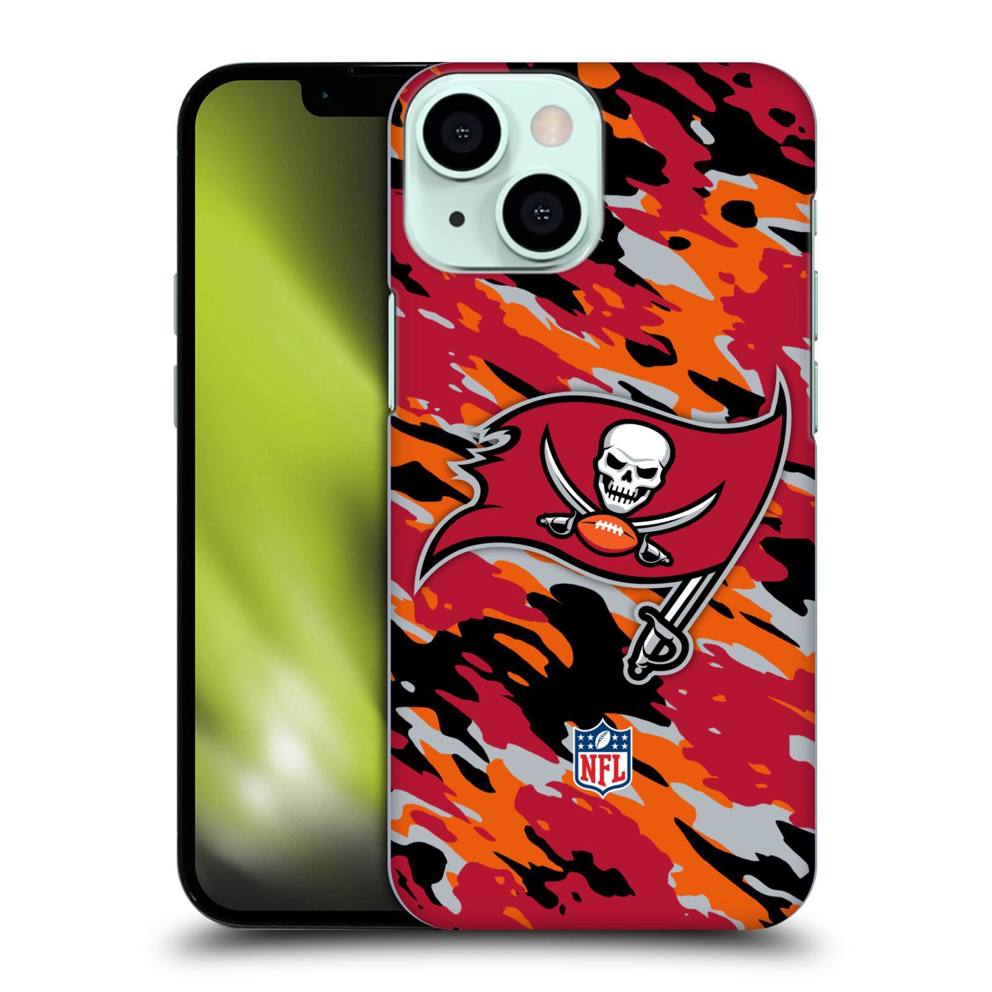 Coque Tampa Bay Buccaneers rigide avec logo camouflage - iPhone