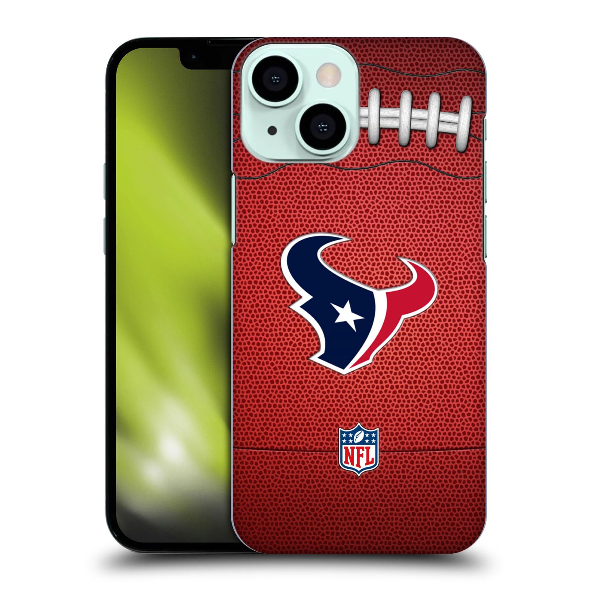 Coque Houston Texans rigide avec football graphique - iPhone