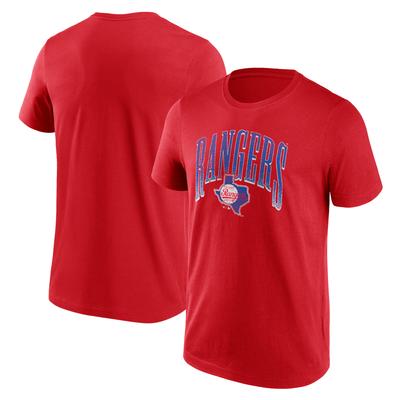 Texas Rangers True Classics Word Arch Graphic T-Shirt – Herren Image