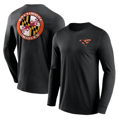 Baltimore Orioles Baseball Hometown Graphic Longsleeve T-Shirt – Herren Image