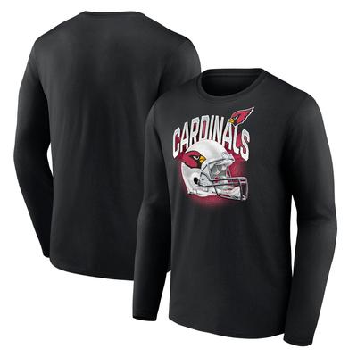 Arizona Cardinals End Around Helm-Grafik-Langarm-T-Shirt – Herren Image