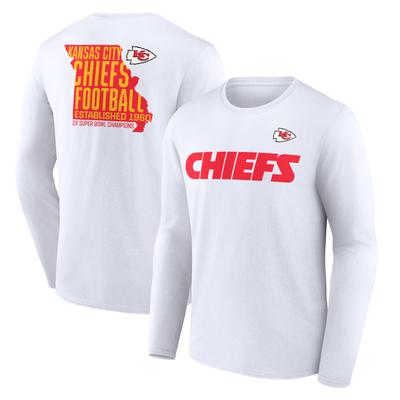 Kansas City Chiefs Hometown Hot Shot Graphic Langarm-T-Shirt – Herren Image