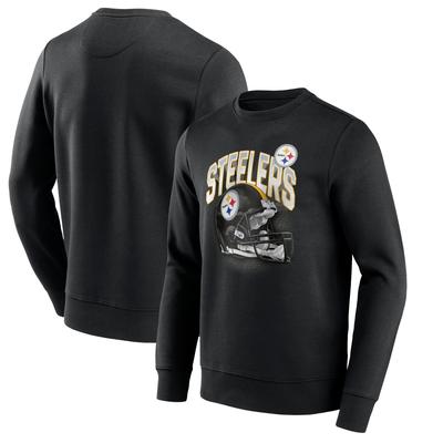 Pittsburgh Steelers End Around Helm-Sweatshirt mit Rundhalsausschnitt – Herren Image