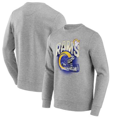 Los Angeles Rams End Around Helm-Sweatshirt mit Rundhalsausschnitt – Herren Image