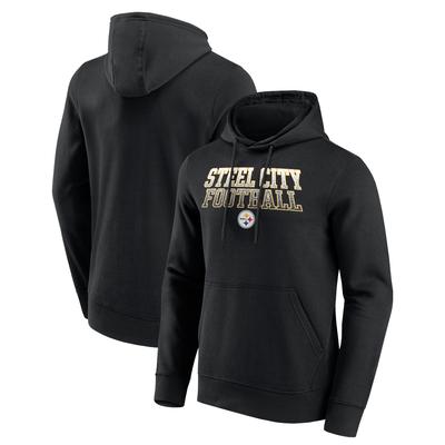 Pittsburgh Steelers Hometown Heavy Hitter Hoodie mit Grafik – Herren Image