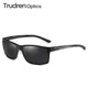 Trudren Aluminium Magnesium Rectangle Sunglasses Wrap-around Sport Sunglases for Men Fishing Sun
