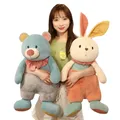 Cute ​Forest Animal Plush Toys Stuffed Soft Rabbit Bear koala Goose Pillow Doll For Children Kids