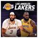 "Calendrier mural Los Angeles Lakers 2024 12 x 12 pouces"