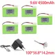 9.6v 4500mah Rechargeable Battery + 9.6v Charger For Rc toys Car Tank Robots Gun RC Boat AA Ni-MH
