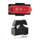 Switch Hair Dryer Switch Rocker Switch 3 Position ON OFF Boat Switch Red/Black 3 Speed Three-legged