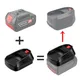 Battery Adapter Use For Bosch Li-ion Battery BAT618 on Home Lithium Electrical Power Tool Replace