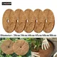 20cm-80cm Natural Coco Coir Fiber Tree Mulch Ring Protector Organic Weed Barrier Mat Anti-grass Disc