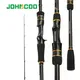 JOHNCOO Carbon Spinning Rod Casting Booster Jigging Rod 2 Sections Fishing pole Ex-Fast Fishing Rod