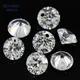 Single Hole AAAAA Round Brilliant White Cubic Zirconia Stone For Jewelry Making 3-16mm High Quality