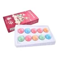 Female SPA Foot Bath Body Care 10pcs/set Organic Bath Handmade Bath Bombs Ball Bathing Foot Spa Bomb