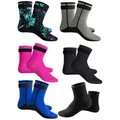 3mm Neoprene Socks - Glued & Stitched Anti-Slip Wetsuit Swim Socks Diving Booties for Beach Water