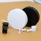 2Pair Acrylic Ear plugs White&Black Large Gauge ear Stretcher Big Size Saddle Flesh Tunnel Expander