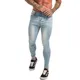 GINGTTO Mens Skinny Jeans Slim Fit Ripped Jeans Big and Tall Stretch Blue Jeans for Men Distressed