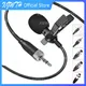 Lavalier Lapel Unidirectional Microphone for Shure Sennheiser AKG MiPro Samson Audio Condenser Mic