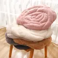 Round Rose Seat Cushion Pouf Tatami Cushion Pillow Plush Floor Cushions Seat Pillow Pad Throw Pillow