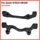 Zoom XTECH HB100 Hydraulic Disc Brake Adapter 140/160/180mm Bracket Front & Rear Caliper Mount