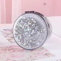 Makeup Mirror Chic Hand Mirror Pocket Mirror Square And Round Shape Pocket Mirror Nice Appearance