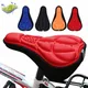 Mountain Bike 3D Saddle Cover Thick Breathable Super Soft Bicycle Seat Cushion Silicone Sponge Gel