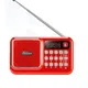 Portable Bluetooth FM Radio Speaker Mini Handheld Digital USB TF MP3 Player Support 18650 Battery