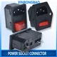 New Integral Red Light 10A250VAC Rocker Switch Power Rocker Fused IEC 320 C14 Inlet Socket 3pin