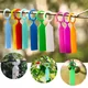 Plastic Plant Labels 10 Colors Garden Planting Tags Ring Hook Tree Markers Sign Plastic Waterproof