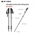 3F UL GEAR ultralight Hiking 135cm Carbon Fiberr/Aluminum Stick Walking Stick Length Adjustable