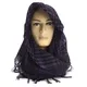 Sports Scarves Women Men Plaid Tassel Muslim Arab Desert Shemagh KeffIyeh Cotton Camp Hiking Scarf