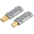Monosaudio A50G/B50G 24K Gold Plated USB2.0 Plug USB A Connector DIY Hi Fi USB Cable Gold Plated