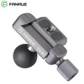 FANAUE CS-01 Arca Swiss/RRS Clamp with 1" Ball Adapter and 1/4" Screw for Professional Camera L