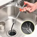 60cm Drain Snake Spring Tube Unblock Tool Bathroom Sewer Dredge Anti Clogging Tool Kitchen Sink