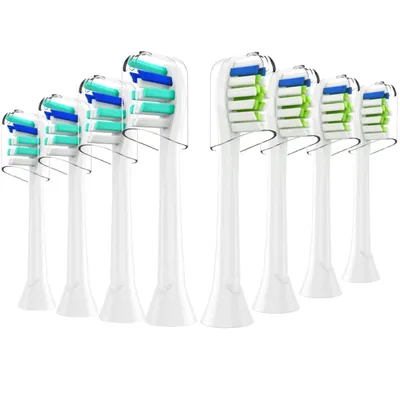 8Pcs Replacement Toothbrush Heads for Philips Sonicare Electric Toothbrush HX2/3/6/9 Series