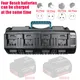 For BOSCH 14.4V 18V Li-ion Charger Rapid Optimum 4-Port 3A Charging Current Replacement Battery