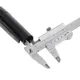 Mini Vernier Caliper 0-70mm Guage Pocket Stainless Hardened Metric Machinist