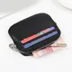 Small Coin Purse Wallet Mini Key Case Zip Coin Case Unisex Credit Card Holder Solid Red Blue Black