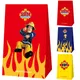 8pcs/Set Fireman Sam Birthday Party Goodie Bags Favor Candy Bag Firefighter Theme Children Birthday