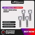 4340 Conrod Connecting Rods For Audi S3 A4 TT 1.8T VW Golf Pleuel Bielle EN24 Forged H-Beam for 1.8T