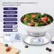 Digital Kitchen Scale High Accuracy 5kg/1g Food Scale With Removable Knead Dough Bowl Room Timer