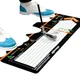 Golf Swing Standing Mat Portable Golf Practice Putting Trainer Mat Beginner Position Assist Pad