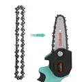 4 Inch/6 Inch/ 8Inch Electric chain saw Mini Steel Chainsaw Chains Electric Chainsaws Accessory