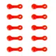 10 Pieces Silicone Brake Bleeder Screw Cap Grease Fitting Cap Dust Cover Brake Bleeder Nipple Cap