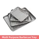 304 Stainless Steel Barbecue Tray Flat Chassis Multi Purpose Removable Cooling Rack Tray Set Kitchen